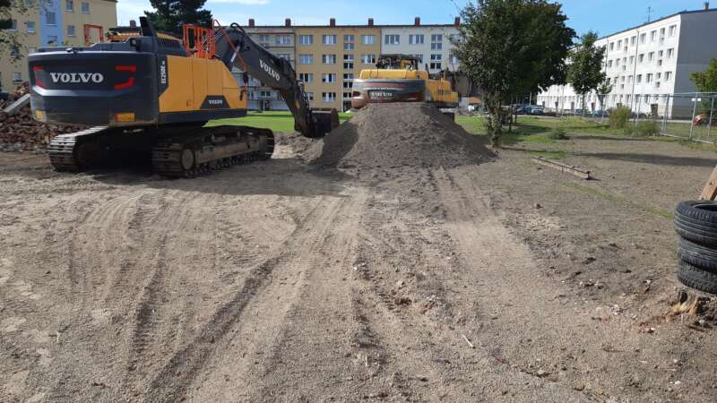 Rückbau Geschwister-Scholl- Str.10-14 (Blaue Welle)