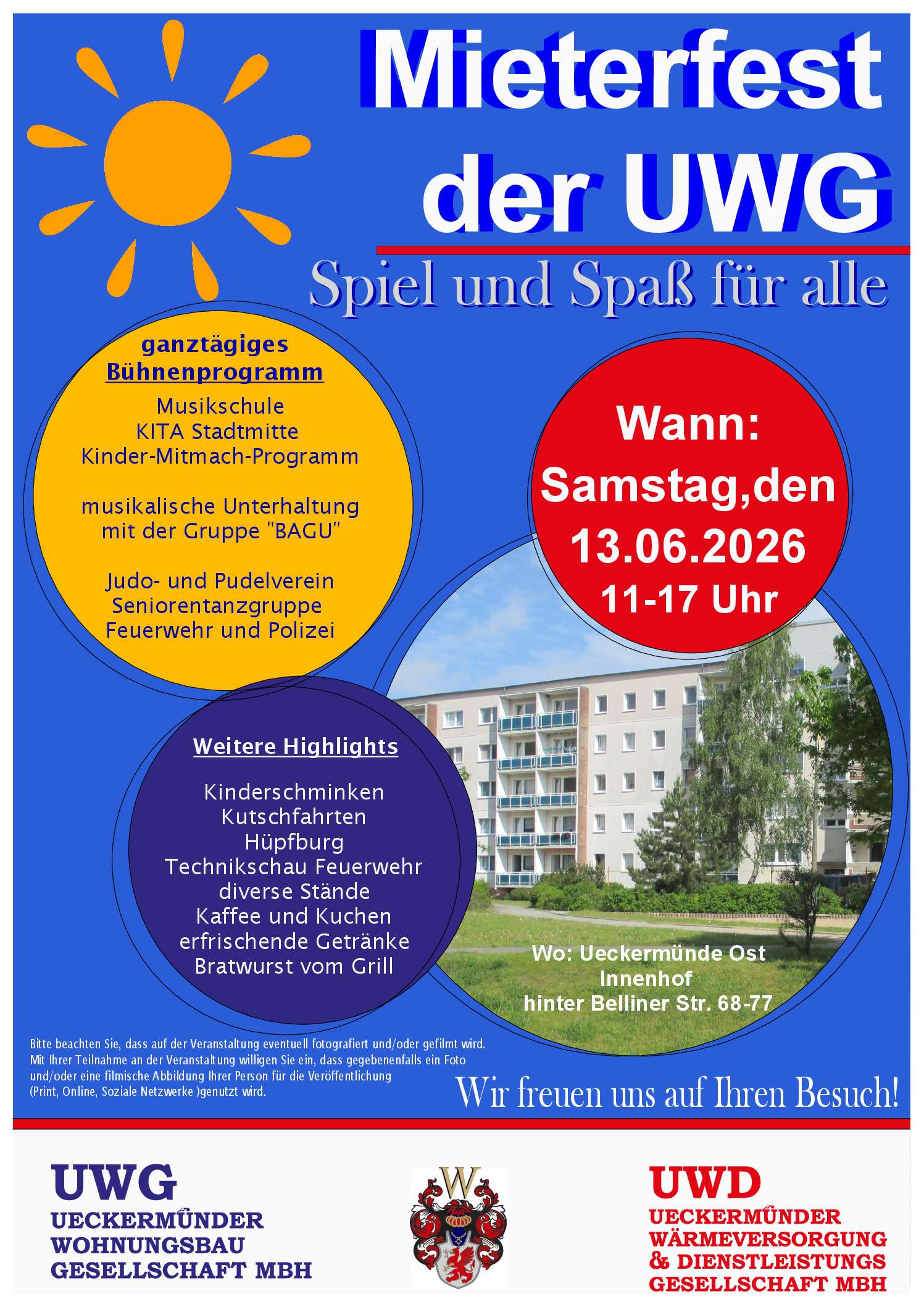 Mieterfest am 13.06.2026